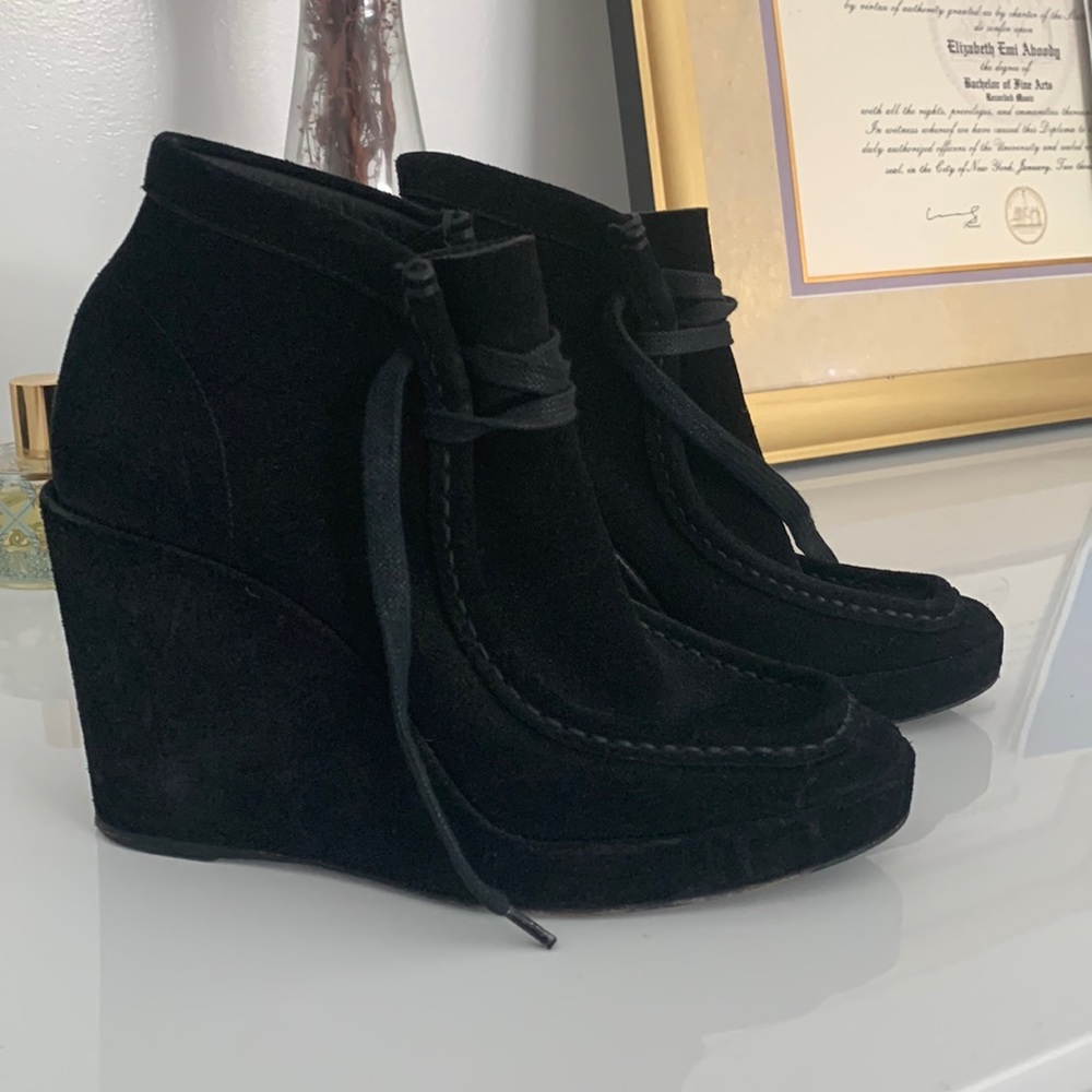 Balenciaga wedge boot